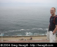Me on the same bluff.