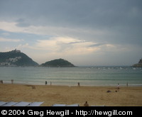 This was taken after a thunderstorm came through mid-afternoon and almost completely emptied the beach. Unfortunately I didn't get any lightning pictures.